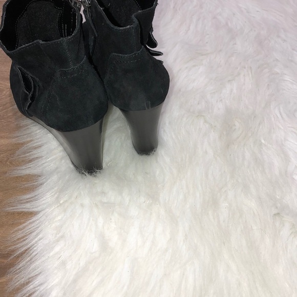 Franco Sarto Walice 9 1/2M suede leather boots - Picture 8 of 9